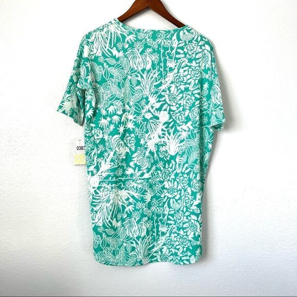 LulaRoe Irma Floral Top Size XXS - Picture 3 of 6